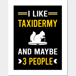 3 People Taxidermy Taxidermist Posters and Art